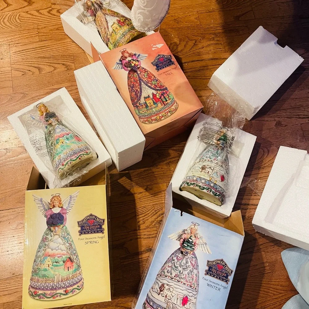 One Jim Shore four Seasons angels Collection, P price is for one .